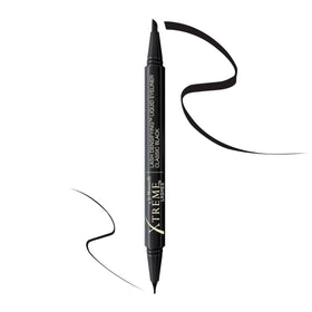 Xtreme Lashes Lash Densifying Eyeliner packaging shows dual-tip design for versatile looks