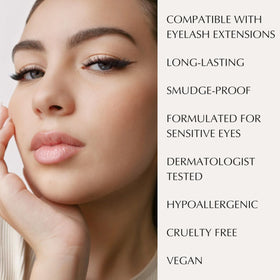 Xtreme Lashes vegan and fragrance-free label indicating gentle, hypoallergenic formula
