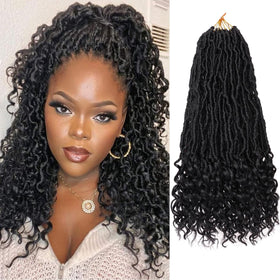 XTREND goddess locs 14in pre-looped for quick install and natural look.