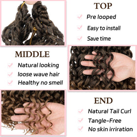 XTREND Gogo Curl 16 strands per pack for full head coverage.