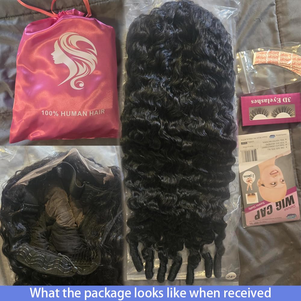 XUANCAILE drawstring back view wig demonstrates glueless, secure fit for quick daily styling.