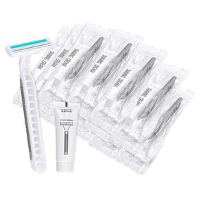 Xuezoioy bulk razor with shaving cream for travel convenience