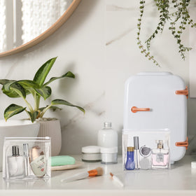 Xuniea travel storage bag fitting toiletries and small devices
