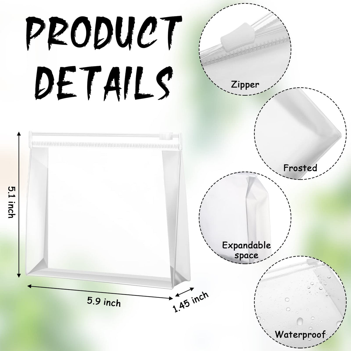 Xuniea waterproof PVC bag protecting items in wet conditions