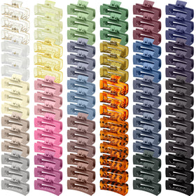XunYee 60 Pcs hair clips bulk bundle keeps hair neat and secure.