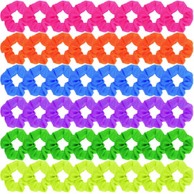 XunYee neon scrunchies bundle is lightweight and easy to share.