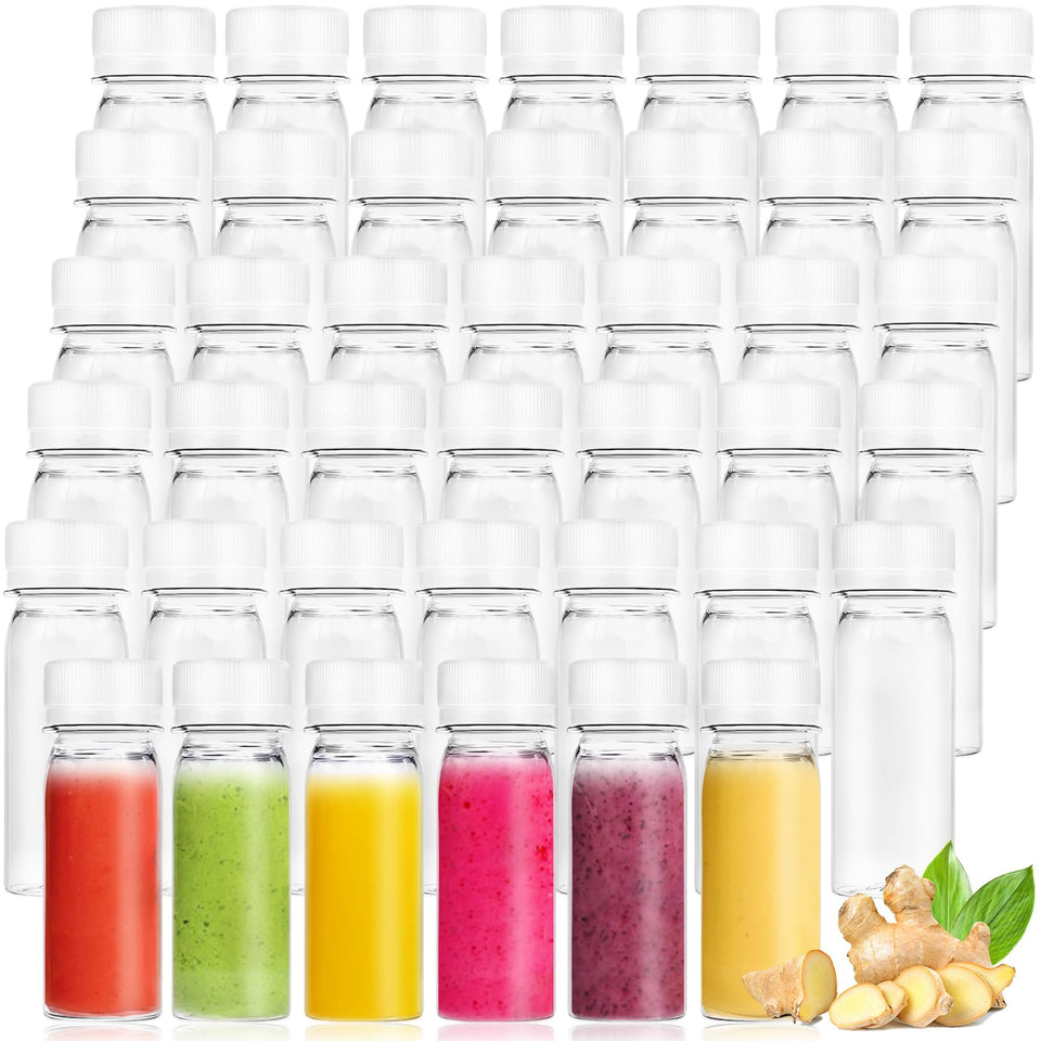 Xuyyicao 60pcs bottles with funnels for easy portioning