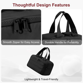 XWFB bag black in-suitcase ready compact and lightweight