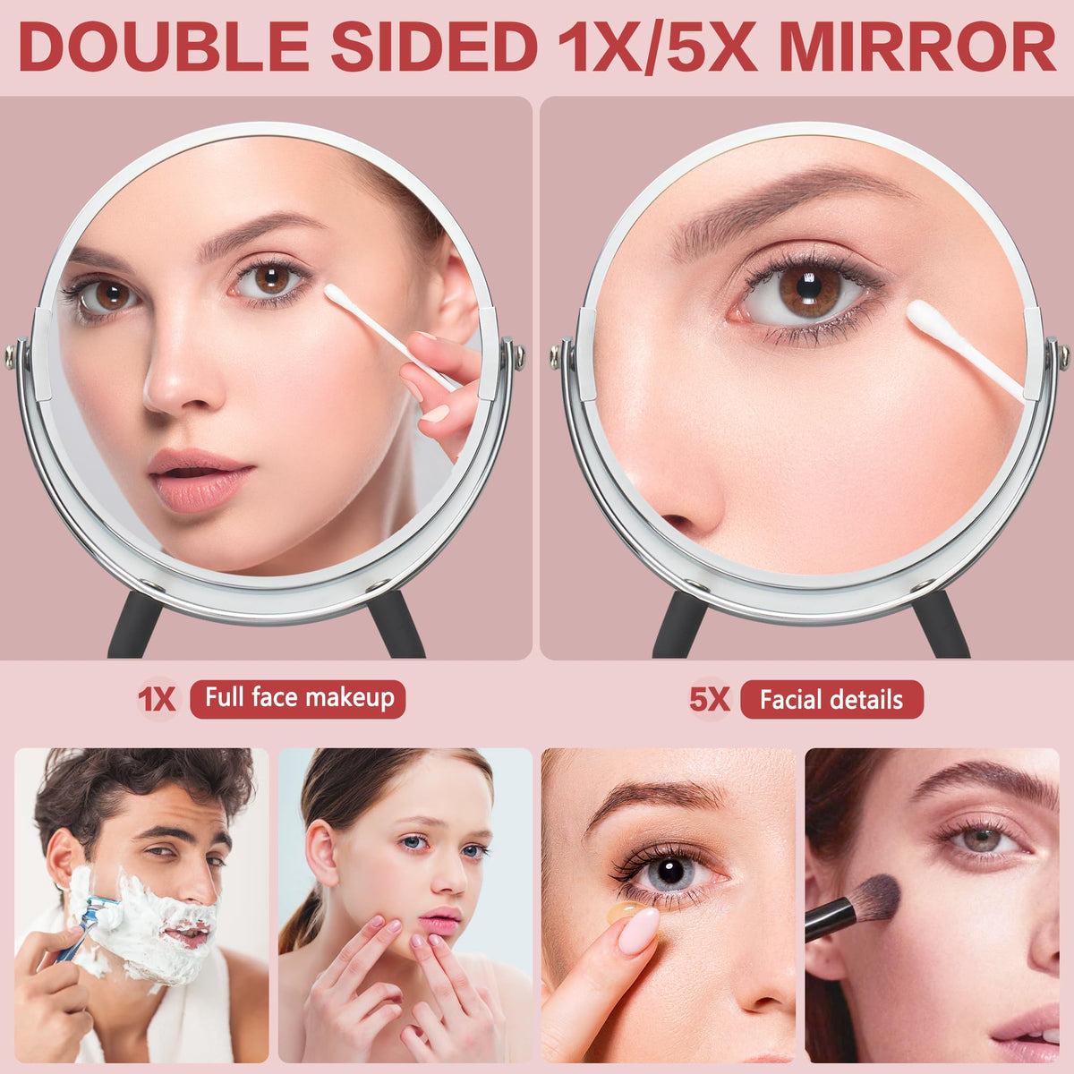 XWZMR adjustable neck strap 19-inch for comfortable makeup and haircuts