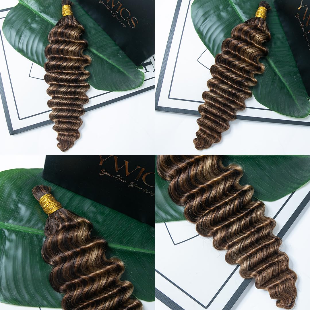 YWIGS 100g bulk braiding hair delivers a natural full-head look