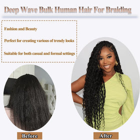 Y WIGS boho braiding hair in box braids style preview