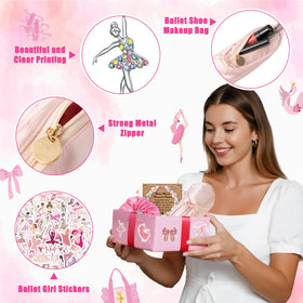Y1tvei ballet jewelry set with bracelets and necklace, ideal recital keepsakes