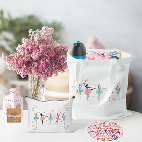 Y1tvei ballet stickers add playful decor to notebooks and devices