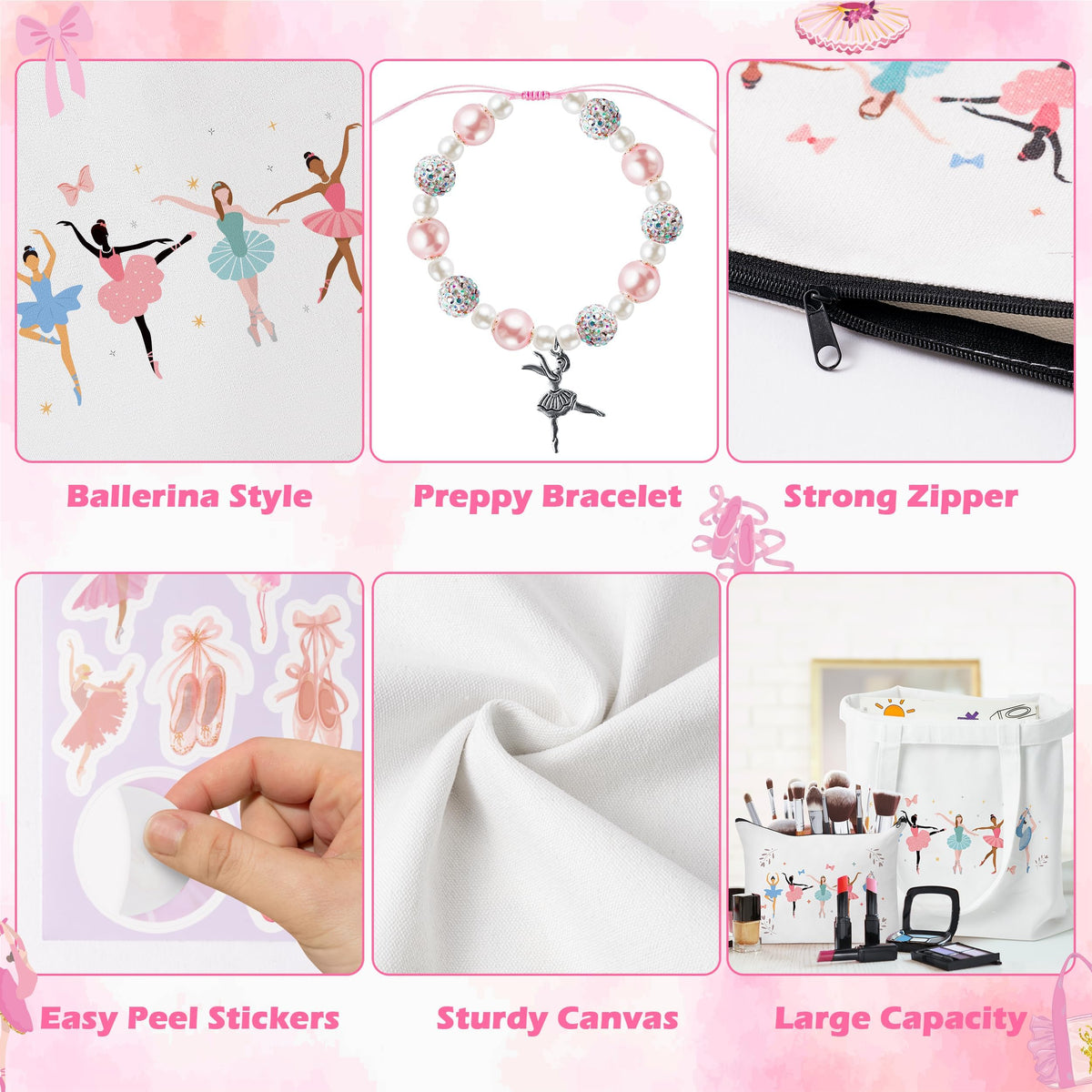 Y1tvei decorative card included in the ballet gift kit