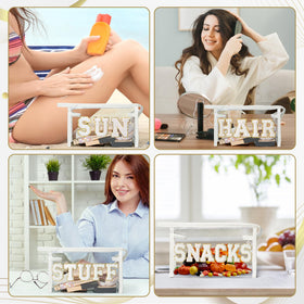 Y1tvei SNACKS clear makeup bag gift-ready design for snack lovers