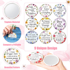 Tinplate construction highlights durability and vintage charm in each compact