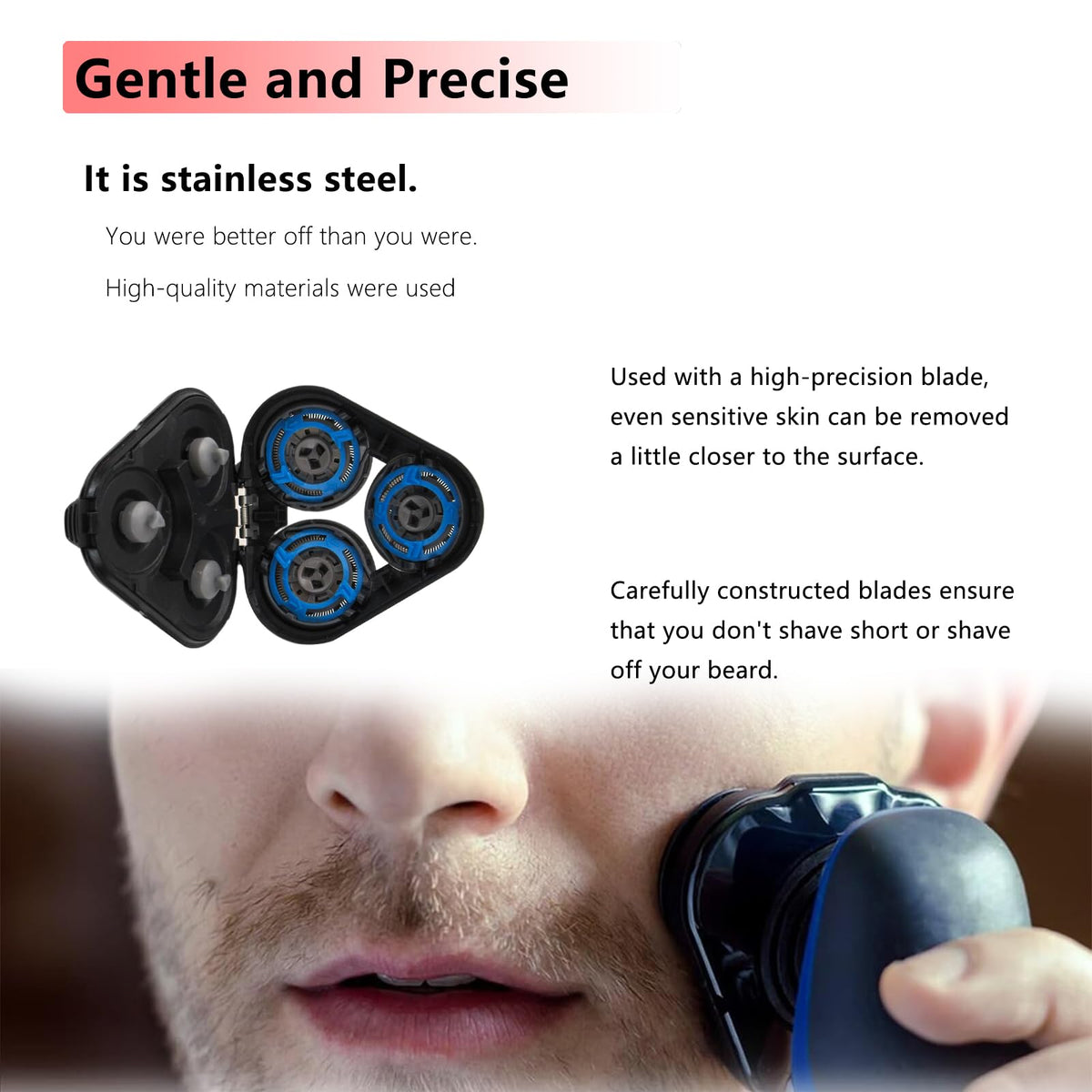 Ya-sport SH60 360-degree design provides gentle skin contact.