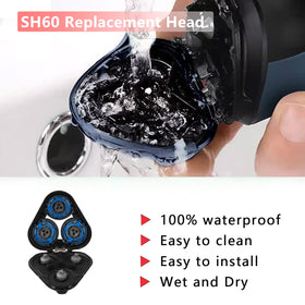 Ya-sport blades compatible with multiple 6000 models ensure versatile replacement.