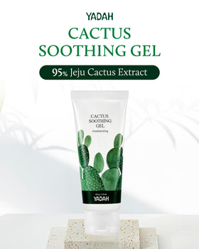 YADAH Cactus Soothing Gel for sunburn relief with 95% cactus extract