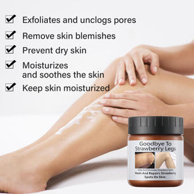 YAFUSIPE application routine scene illustrating body care on textured skin.