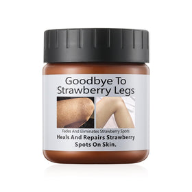 YAFUSIPE strawberry legs treatment bottle for smooth, hydrated skin.