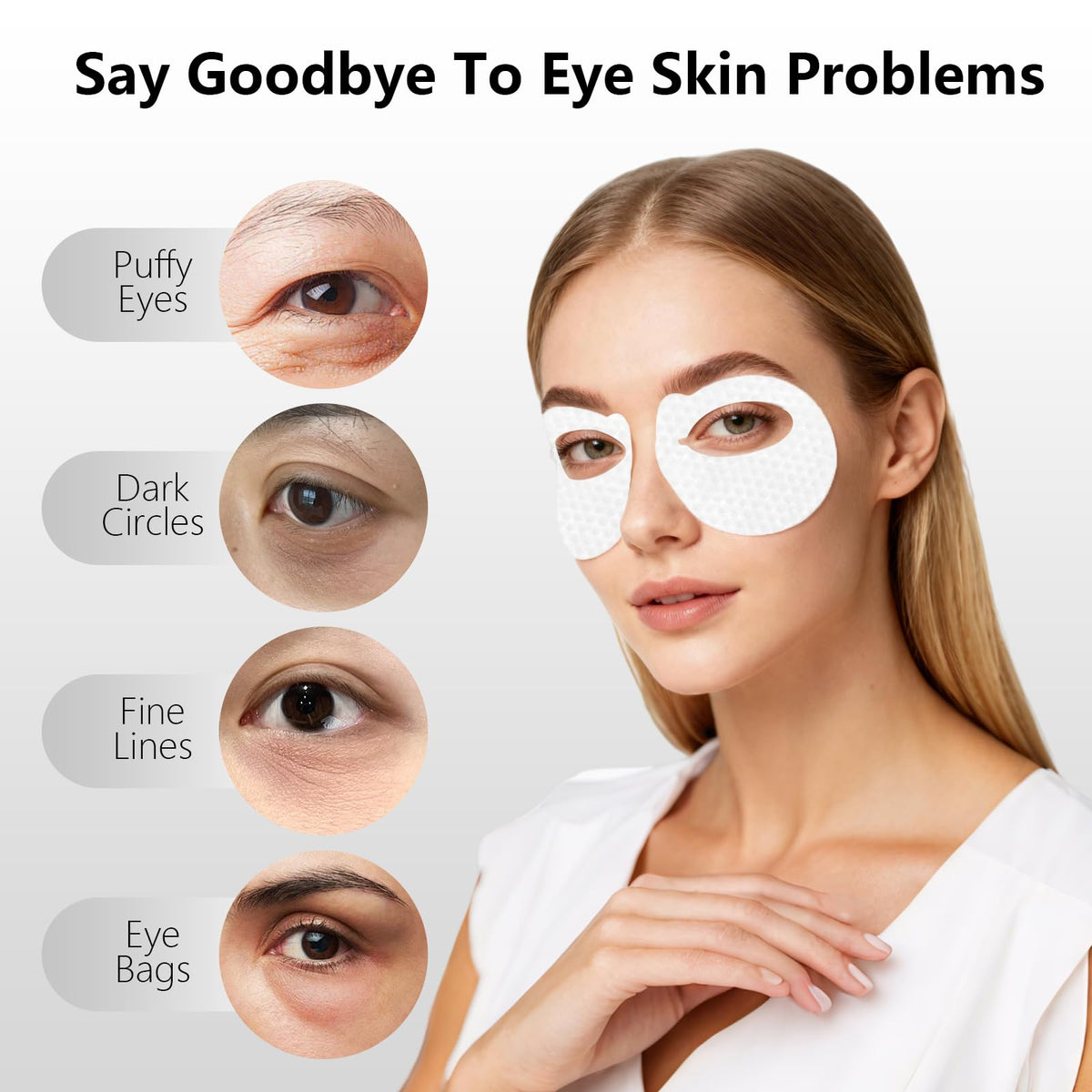 YAFUSIPE under eye hydrogel patches provide cooling hydration and brightening.