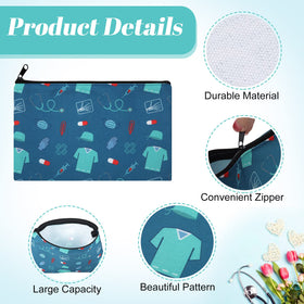 Yahenda travel-size makeup pouch ready for on-the-go use