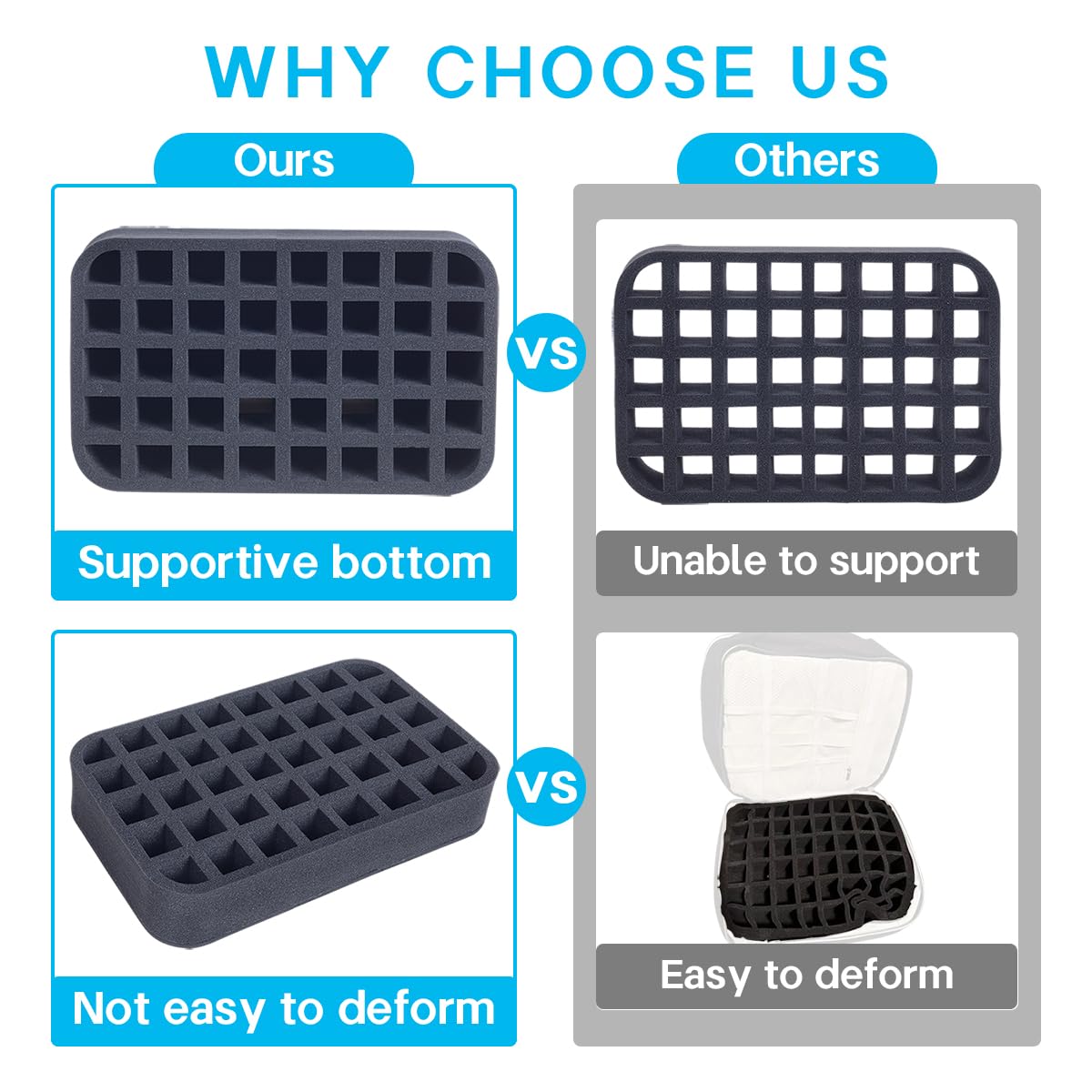 YAHOURWAT fits neatly in drawers or bags for organized storage.