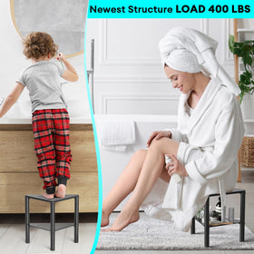 YAJONUE 12-inch-foot-rest eases shaving with elevated comfort.