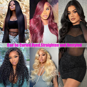 YAKUSHA body wave bundles with closure length 22in demonstrates natural fall and fullness.