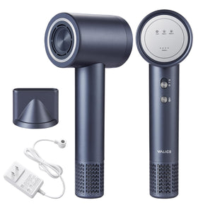 YALICE cordless hair dryer with digital screen for precise on-the-go styling