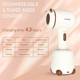 YALICE cordless dryer with quiet operation for a peaceful routine.