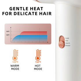 YALICE Kids Hair Dryer with ionic technology for frizz-free hair.