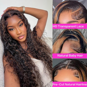 yamduly 13x6 HD Swiss lace front blends with skin for comfort