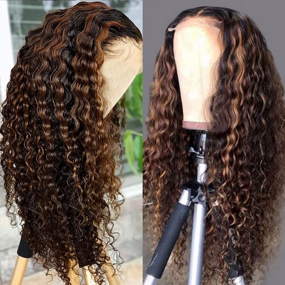 yamduly deep-wave honey-blonde strands for versatile styling options