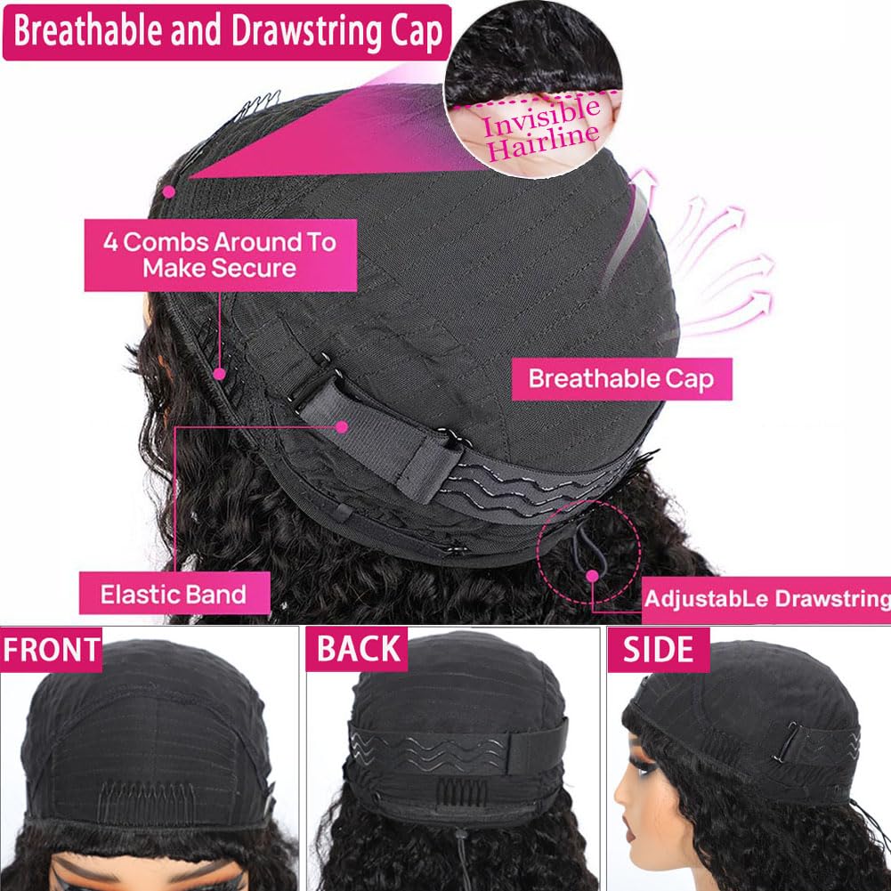 Yamduly Half Wig glueless clip-in band emphasizes easy application