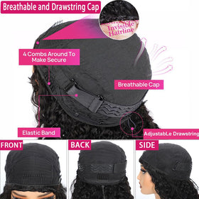 Yamduly Half Wig glueless clip-in band emphasizes easy application