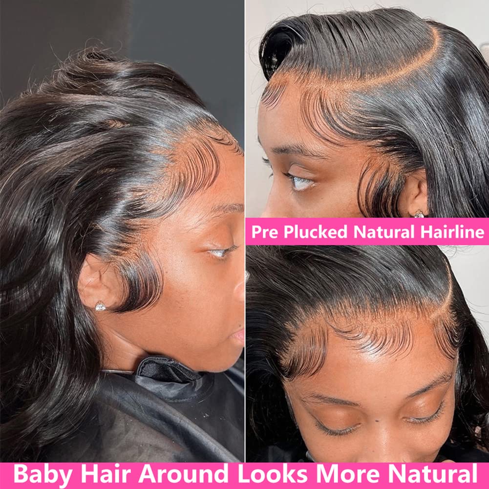 Yamikk 13x5 HD lace front enables versatile parting and seamless knots