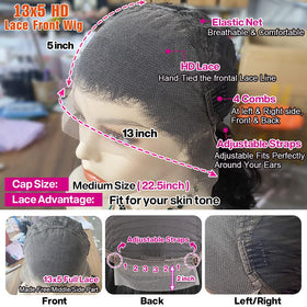 Yamikk wig at 180 density appears full with smooth movement