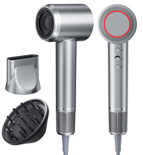 Yammoya hair dryer with 200k RPM brushless motor for fast drying and smooth styling