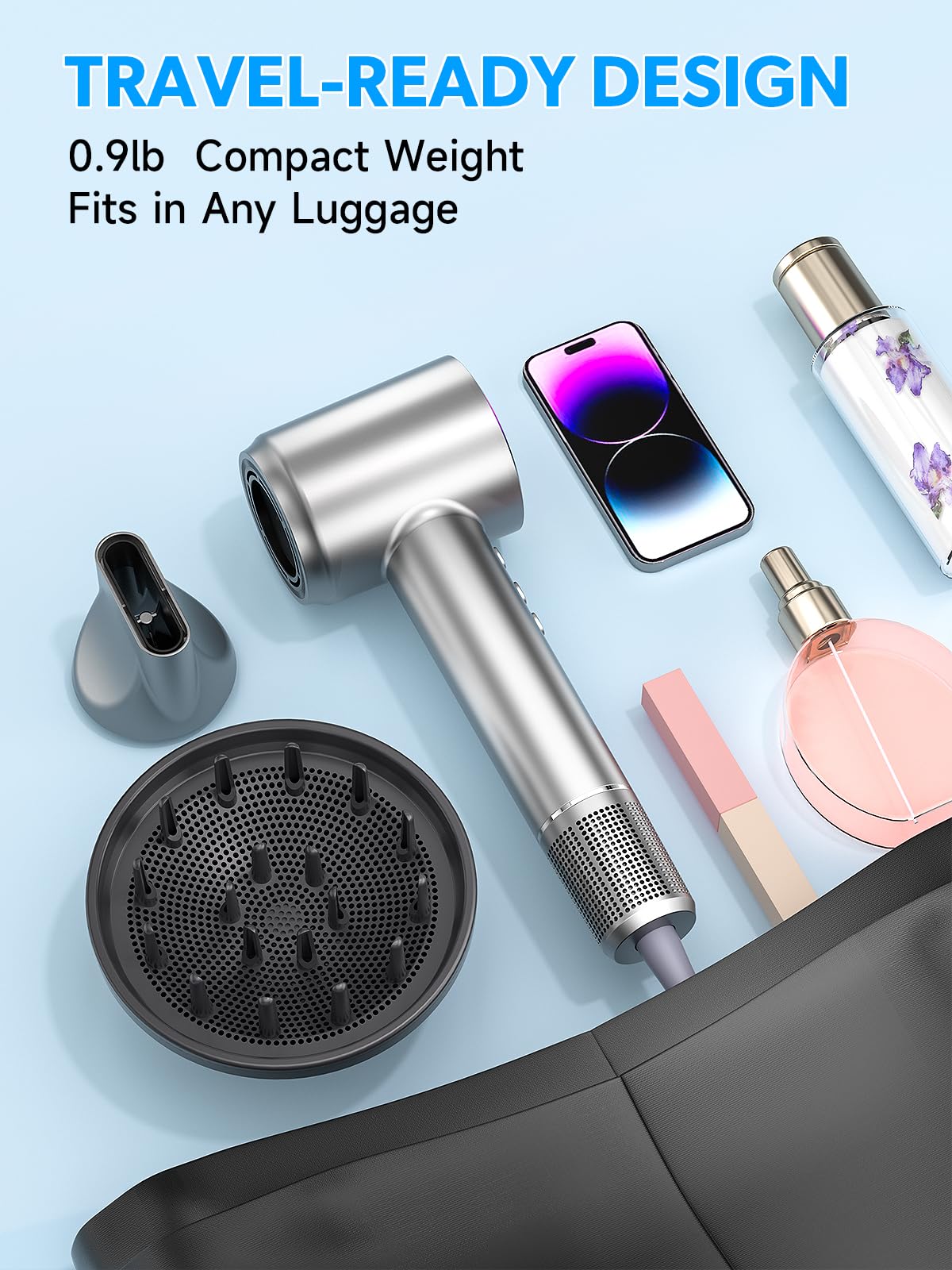 Yammoya hair dryer with lifetime warranty on motor and parts