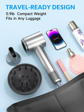 Yammoya hair dryer with lifetime warranty on motor and parts