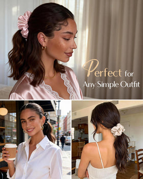 Yanibest silk hair ties suitable for all hair types