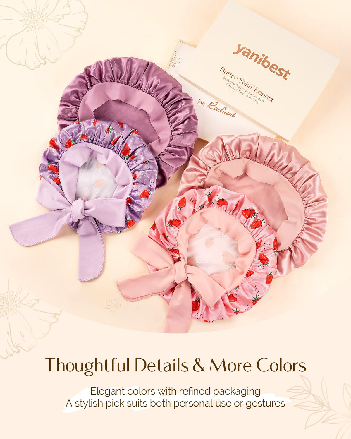 YANIBEST fits most kids and supports updos or long hair