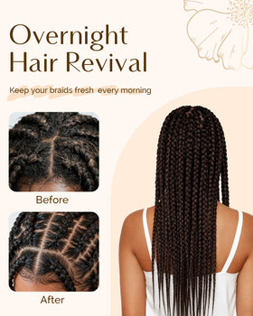 YANIBEST breathable satin bonnet protects hair from dryness and frizz