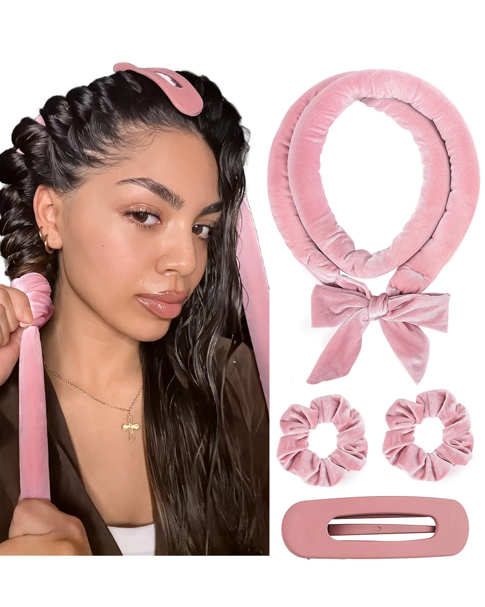 Yanibest heatless curls set packaging shown for easy gifting and setup