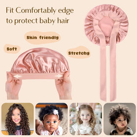 YANIBEST kids sleeping cap with soft elastic for comfortable wear