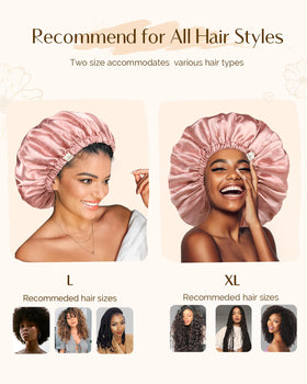 YANIBEST multi-color satin bonnet for versatile style