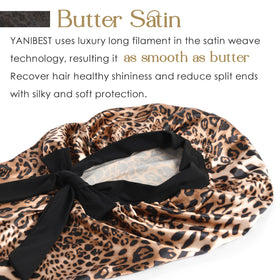 YANIBEST satin bonnet is durable and helps prevent frizz overnight.