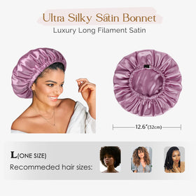 YANIBEST satin bonnet care-friendly design, easy maintenance.